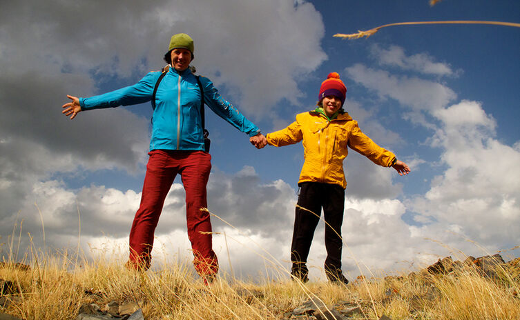 Ines und Sohn Emanuel auf Abenteuerreisen in Kirgistan