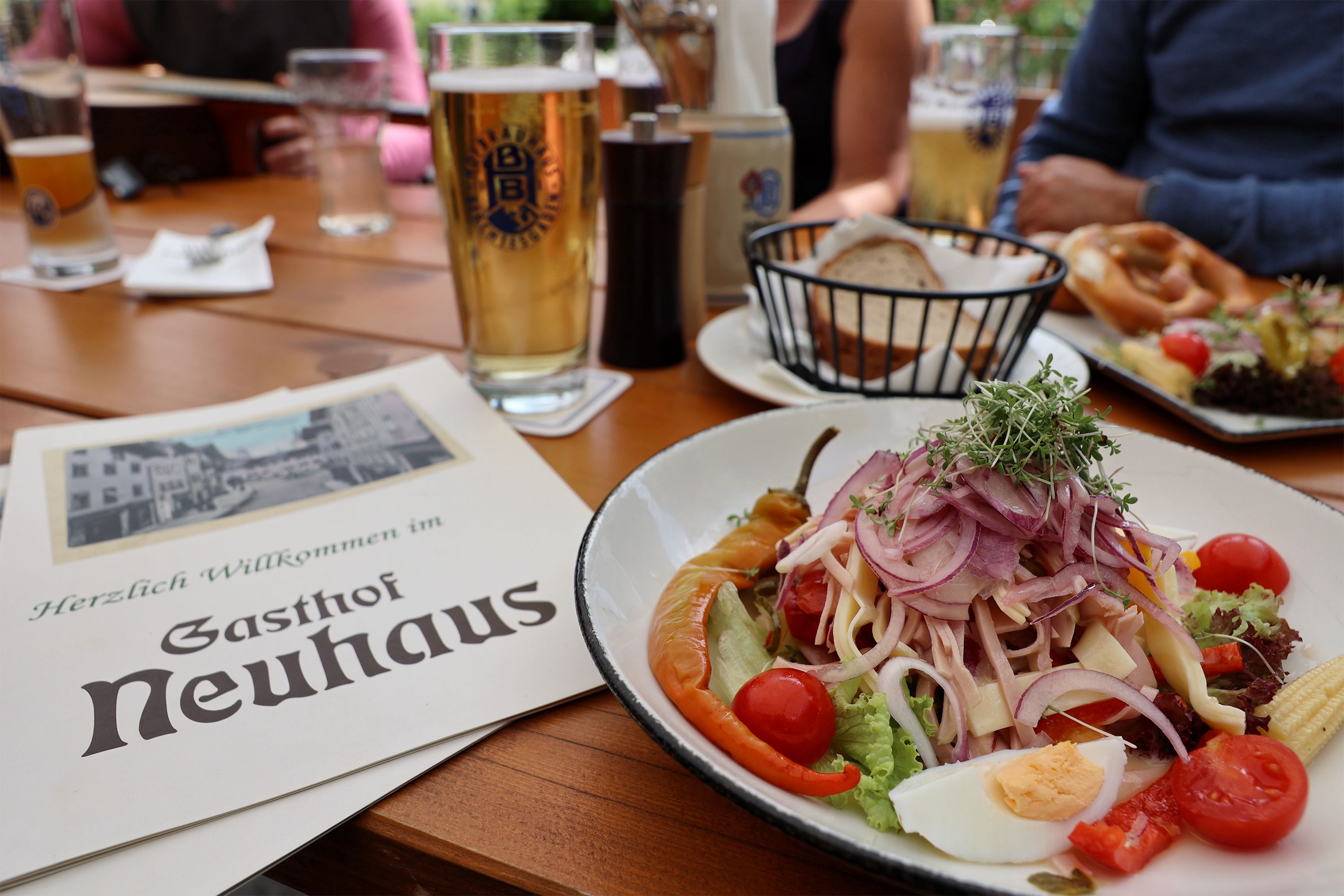 traditionell bayerische Küche 