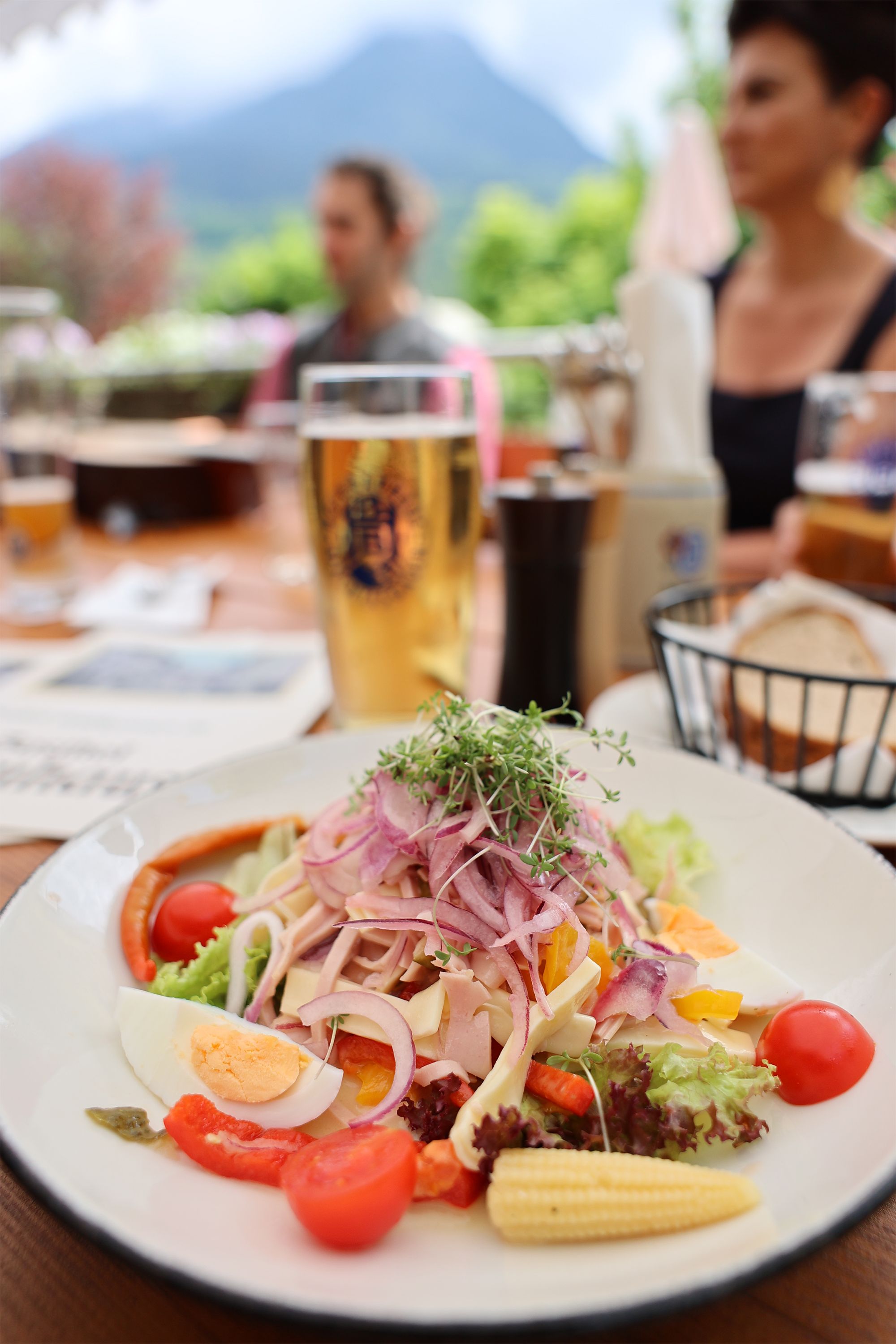 Ein Wurstsalat im Neuhaus